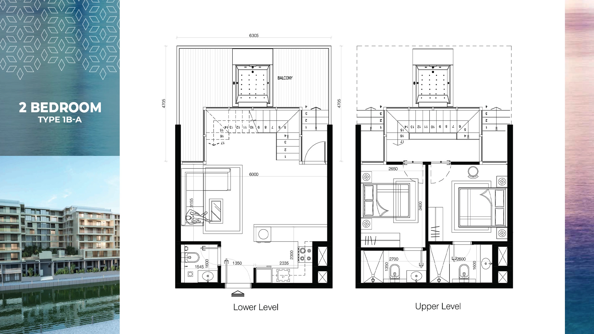 2 BR - Type B